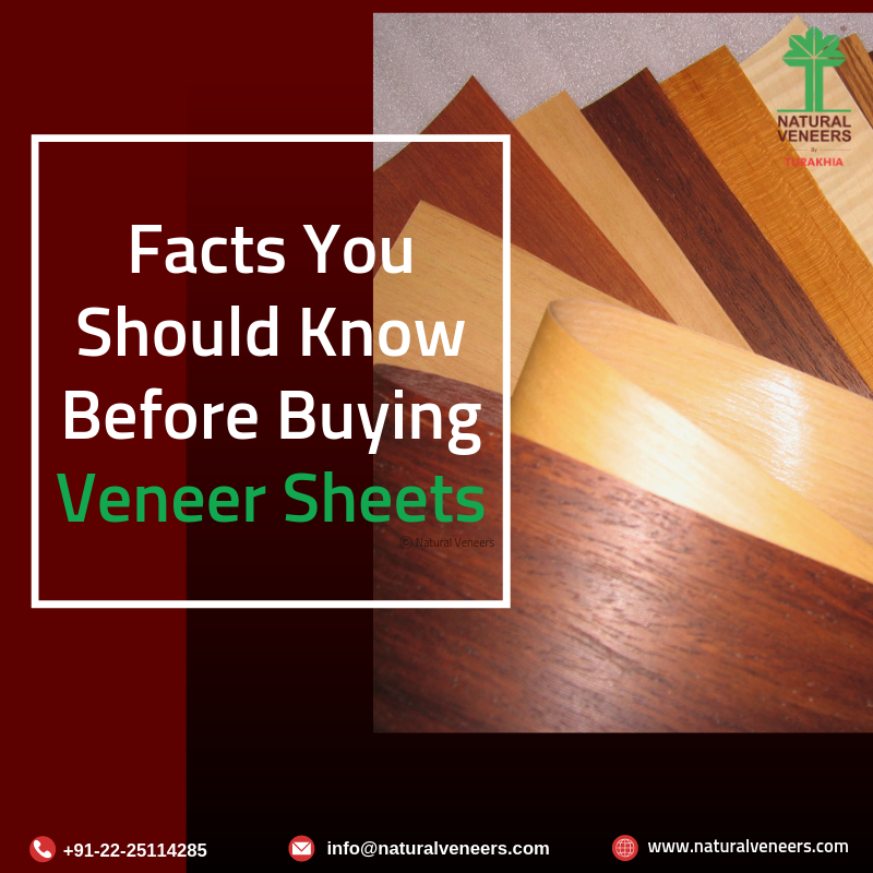 Facts You Should Know Before Buying Veneer Sheets