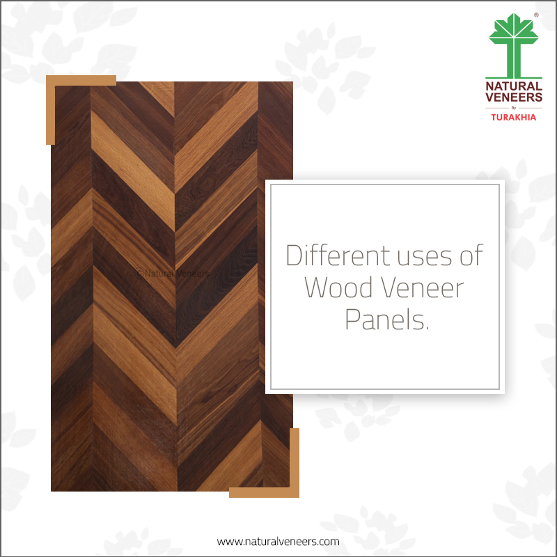 Different uses of Wood Veneer Panels.
